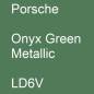 Preview: Porsche, Onyx Green Metallic, LD6V.